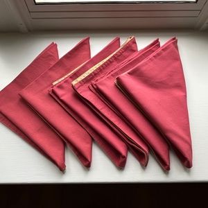 Six New Reversible Cotton Cloth Napkins